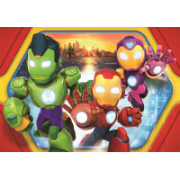CLEMENTONI Puzzle Iron Man a jeho úžasní priatelia MAXI 24 dielikov