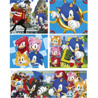 CLEMENTONI Puzzle Ježko Sonic 10v1