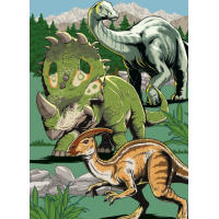 DINO Puzzle Jurský svet 24+48 dielikov