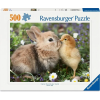 RAVENSBURGER Puzzle Králiček a kuriatko 500 dielikov