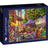 BLUEBIRD Puzzle Kvetinový trh v Brooklyne 500 dielikov
