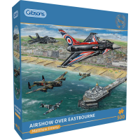 GIBSONS Puzzle Letecká show nad Eastbourne 500 dielikov