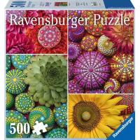 RAVENSBURGER Puzzle Mandala kvety 500 dielikov