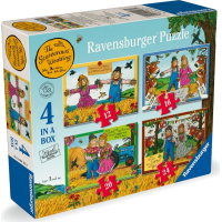 RAVENSBURGER Puzzle Marvel: Sídlo magického svetla 4v1 (12,16,20,24 dielikov)