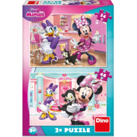 DINO Puzzle Minnie a Figaro 24+48 dielikov