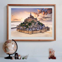 CLEMENTONI Puzzle Mont Saint-Michel 1500 dielikov