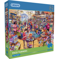 GIBSONS Puzzle Obracači stránok XL 500 dielikov