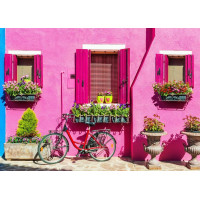 BLUEBIRD Puzzle Ostrov Burano, Taliansko 500 dielikov