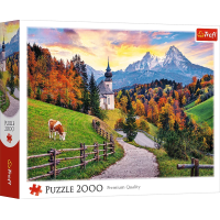 TREFL Puzzle Jeseň v Bavorských Alpách 2000 dielikov