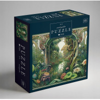INTERDRUK Puzzle Secret Garden: Zabudnutá záhrada 500 dielikov
