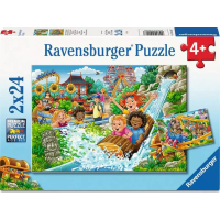 RAVENSBURGER Puzzle Zábavný park 2x24 dielikov