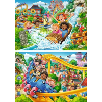 RAVENSBURGER Puzzle Zábavný park 2x24 dielikov