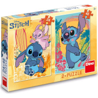 DINO Puzzle Zamilovaný Stitch 24+48 dielikov