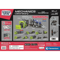 CLEMENTONI Science&Play Mechanické laboratórium Prepravník automobilov 10v1