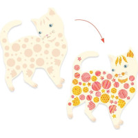 DJECO Tvorenie z papiera Mačky