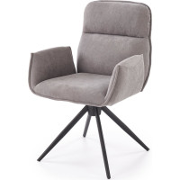 Jedálenská otočná stolička K574 - popolavo šedá