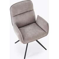 Jedálenská otočná stolička K574 - popolavo šedá