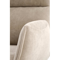 Jedálenská otočná stolička K574 - tmavo béžová