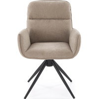 Jedálenská otočná stolička K574 - tmavo béžová