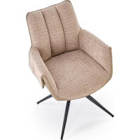 Jedálenská otočná stolička K579 - hnedá