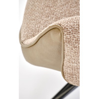 Jedálenská otočná stolička K579 - hnedá