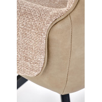 Jedálenská otočná stolička K579 - hnedá