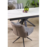 Jedálenská otočná stolička K579 - popolavo šedá