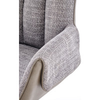 Jedálenská otočná stolička K579 - popolavo šedá