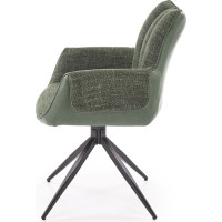Jedálenská otočná stolička K579 - zelená