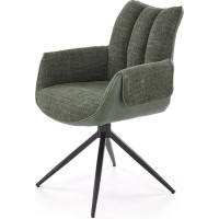 Jedálenská otočná stolička K579 - zelená