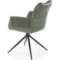 Jedálenská otočná stolička K579 - zelená