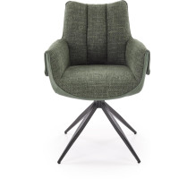 Jedálenská otočná stolička K579 - zelená