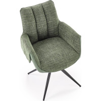 Jedálenská otočná stolička K579 - zelená