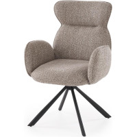 Jedálenská otočná stolička K571 - tmavo béžová