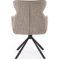 Jedálenská otočná stolička K571 - tmavo béžová