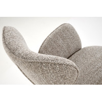 Jedálenská otočná stolička K571 - tmavo béžová