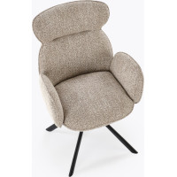 Jedálenská otočná stolička K571 - tmavo béžová