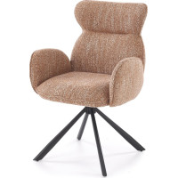 Jedálenská otočná stolička K571 - škoricovo hnedá