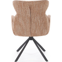 Jedálenská otočná stolička K571 - škoricovo hnedá