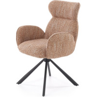 Jedálenská otočná stolička K571 - škoricovo hnedá