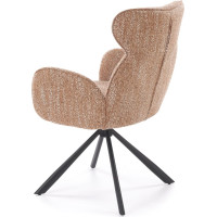 Jedálenská otočná stolička K571 - škoricovo hnedá