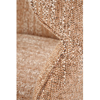 Jedálenská otočná stolička K571 - škoricovo hnedá