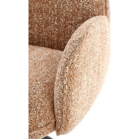 Jedálenská otočná stolička K571 - škoricovo hnedá