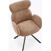 Jedálenská otočná stolička K571 - škoricovo hnedá