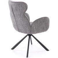 Jedálenská otočná stolička K571 - popolavo šedá