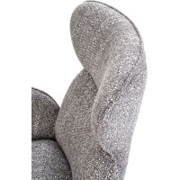 Jedálenská otočná stolička K571 - popolavo šedá