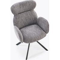 Jedálenská otočná stolička K571 - popolavo šedá