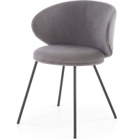 Jedálenská stolička K-587 - popolavo šedá