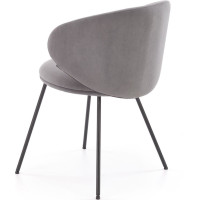 Jedálenská stolička K-587 - popolavo šedá