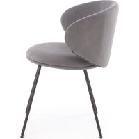 Jedálenská stolička K-587 - popolavo šedá